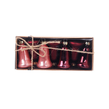 INGE 迷你聖誕裝飾套裝 - 玫瑰紅