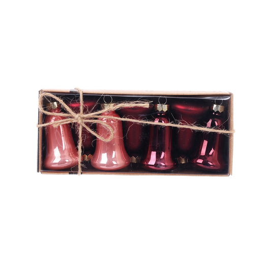 INGE 迷你聖誕裝飾套裝 - 玫瑰紅