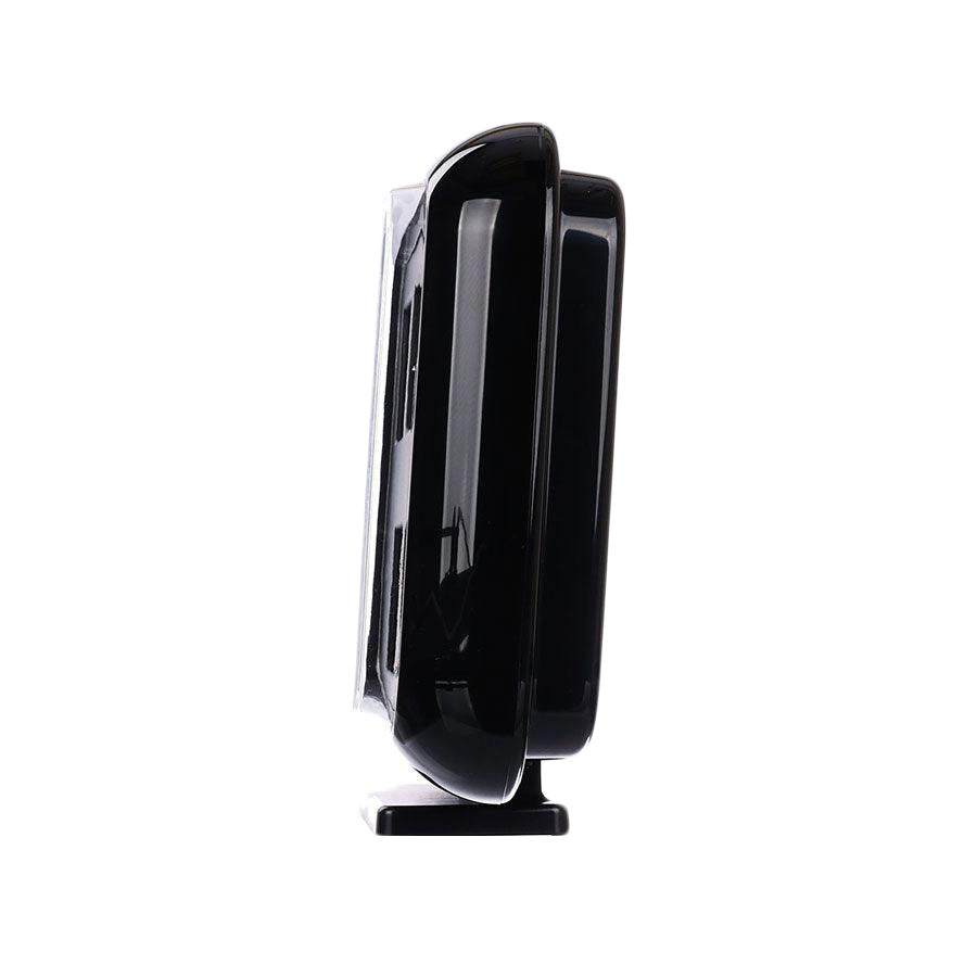 TWEMCO Flip Clock QD-35 Black | Mechanical Calendar Clock | LOG-ON