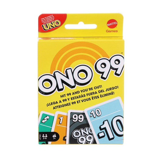 MATTEL UNO ONO 99 Card Game