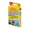 MATTEL UNO ONO 99 Card Game