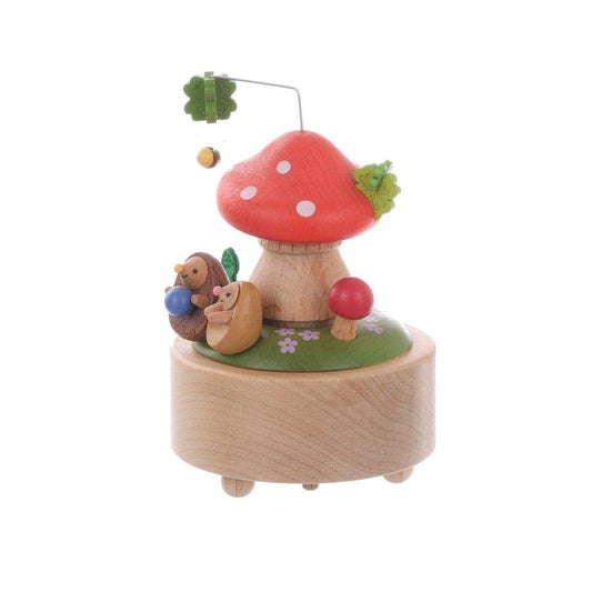 WOODERFUL LIFE Music Go Round Mini Four-leaf Clover - LOG-ON