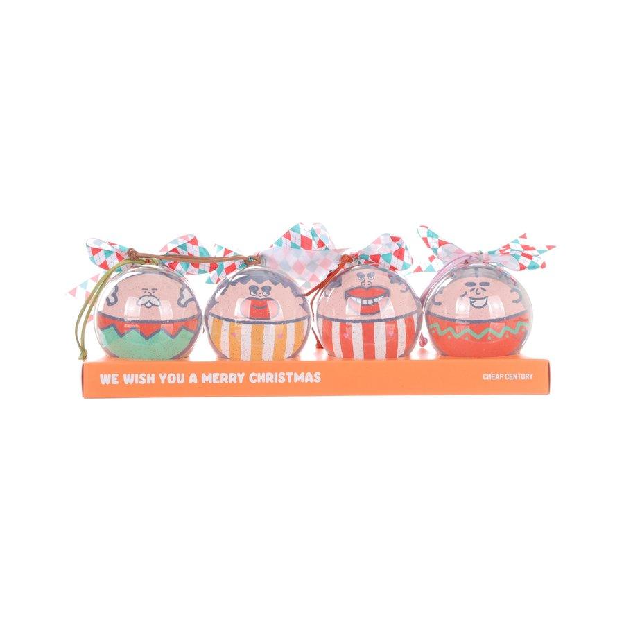 TAIMASING Taimasing Xmas Ornament (Set Of 4) - LOG-ON