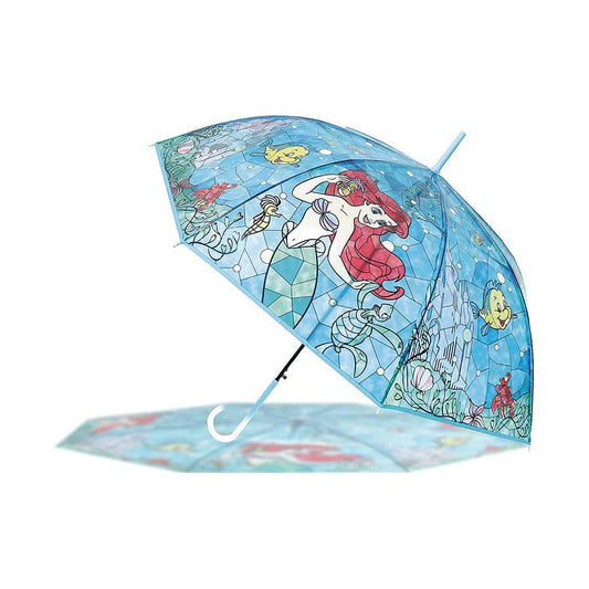 SANTOS Stained Glass Umbrella - Disney Ariel - LOG-ON