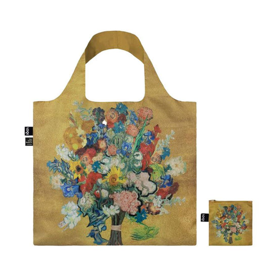 LOQI Foldbag-Bouquet Gold Van Gogh - LOG-ON