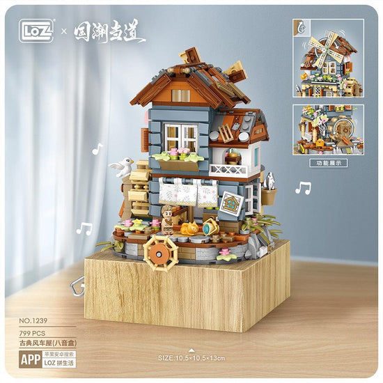 LOZ Windmill Music Box - LOG-ON