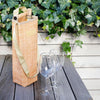 KIKKERLAND Wicker Wine Cooler - LOG-ON