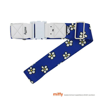 SIFFLER Luggage Belt Miffy - Flower-Blue (1600g) - LOG-ON