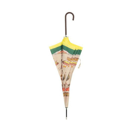 BECAUSE Ball Print Stick 58cm Umbrella-Green (310g) - LOG-ON