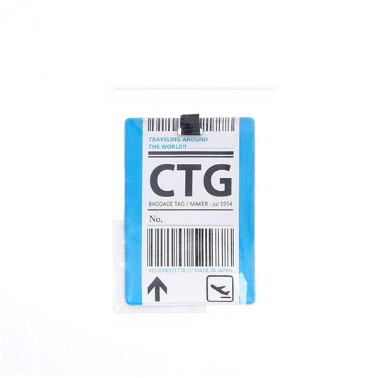 CONCISE Luggage Tag S Flight Tag B (17g) - LOG-ON
