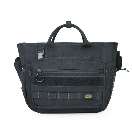 MATCHWOOD Military 3way Tote - Black - LOG-ON