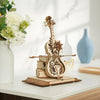 ROBOTIME ROKR Magic Cello Wooden Puzzle - LOG-ON