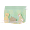 SANRIO Birthday Card Pop Up - 3 Dogs - LOG-ON