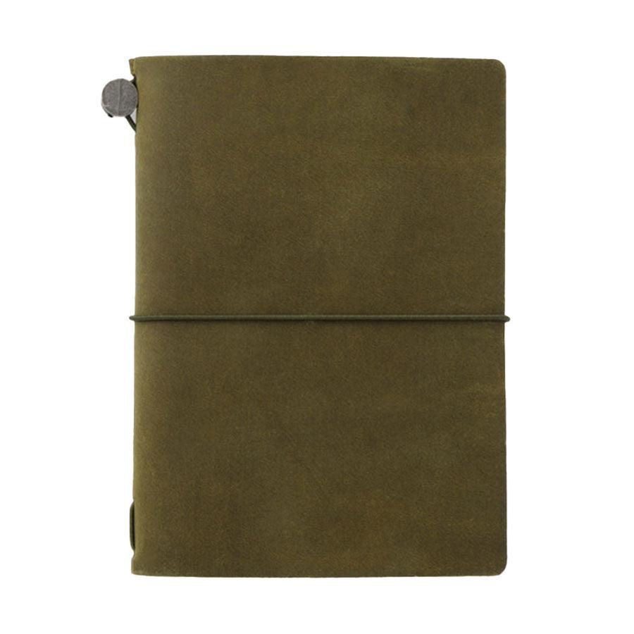 TRAVELER'S NOTEBOOK TN Passport Size - Olive (117g) - LOG-ON