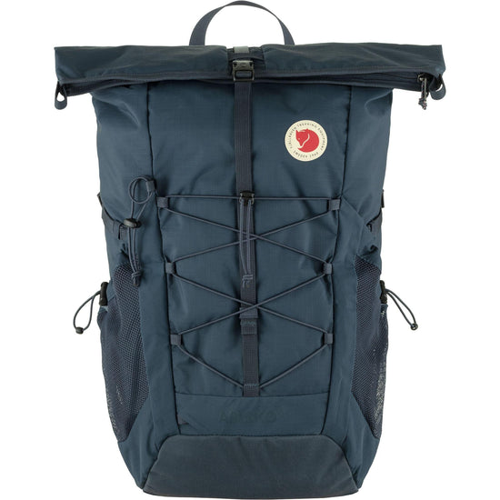 FJALLRAVEN SS23 Abisko Hike Foldsack Backpack - Navy - LOG-ON