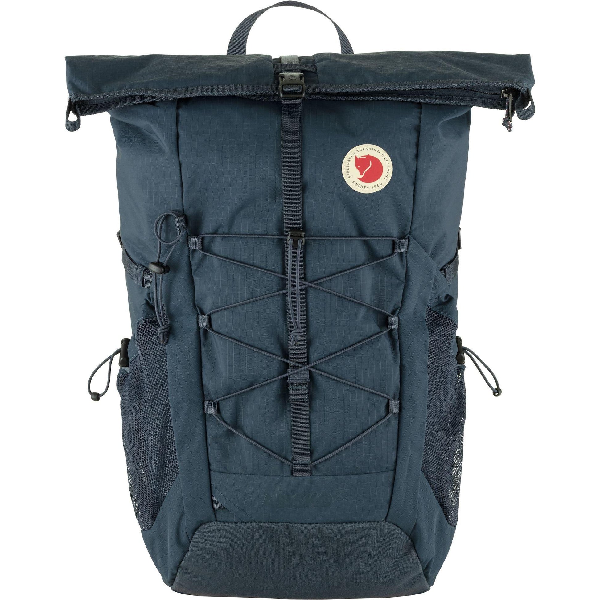 FJALLRAVEN SS23 Abisko Hike Foldsack Backpack - Navy - LOG-ON