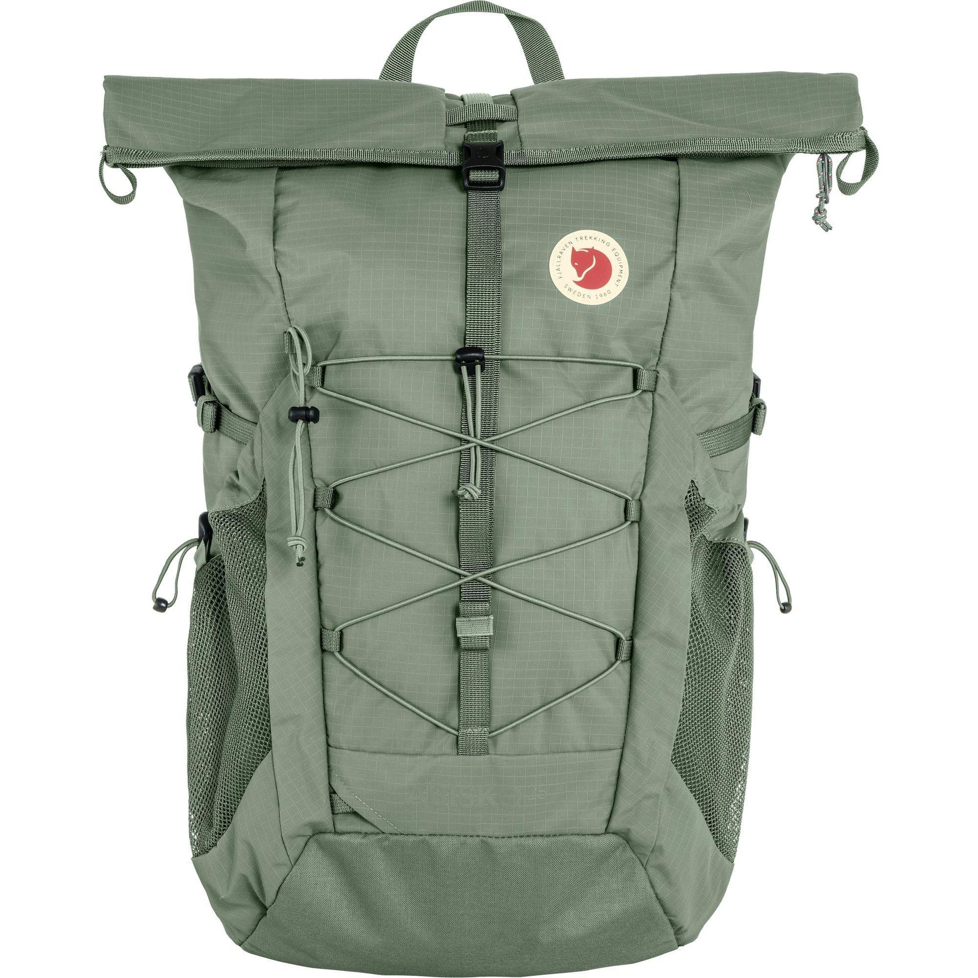 FJALLRAVEN SS23 Abisko Hike Foldsack Backpack - P.Green - LOG-ON