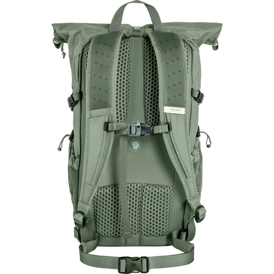 FJALLRAVEN SS23 Abisko Hike Foldsack Backpack - P.Green - LOG-ON