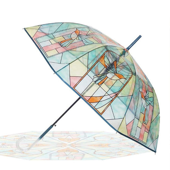 TOMO Stained Glass Umbrella Hummingbird (365g) - LOG-ON