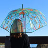 TOMO Stained Glass Umbrella Hummingbird (365g) - LOG-ON