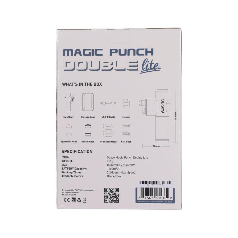 ODOYO Magic Punch Double Lite - Blue - LOG-ON