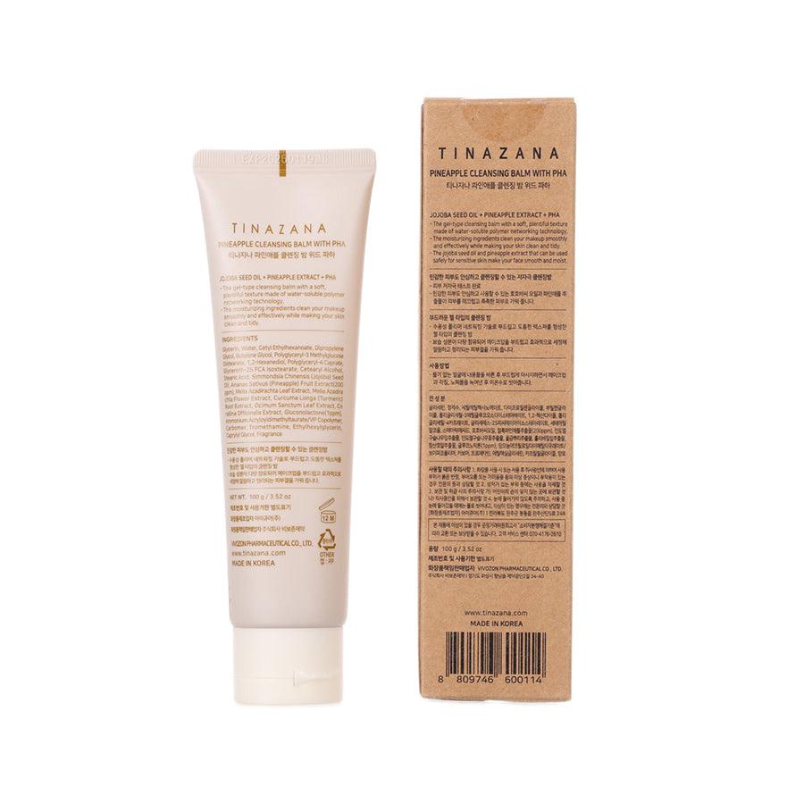 TINAZANA Pineapple Cleansing Balm With PHA (100 g) - LOG-ON