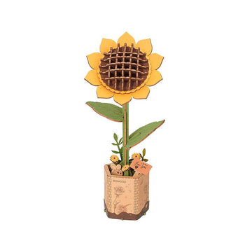 ROBOTIME Roka Wooden Puzzle Sunflower - LOG-ON