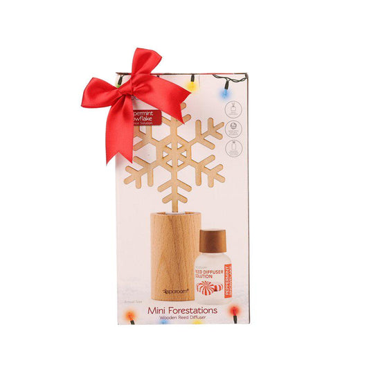 SPAROOM Mini Forestation Peppermint Snowflake Diffuser - LOG-ON