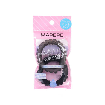 MAPEPE MAPEPE 啞面髮圈 (黑色)  (13g)
