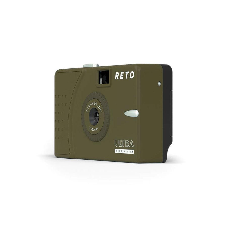 RETO Wide Slim Film Camera Olive - LOG-ON