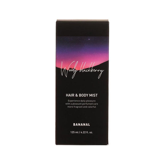 BANANAL Perfumed Hair & Body Mist Woody Blackberry (125mL) - LOG-ON