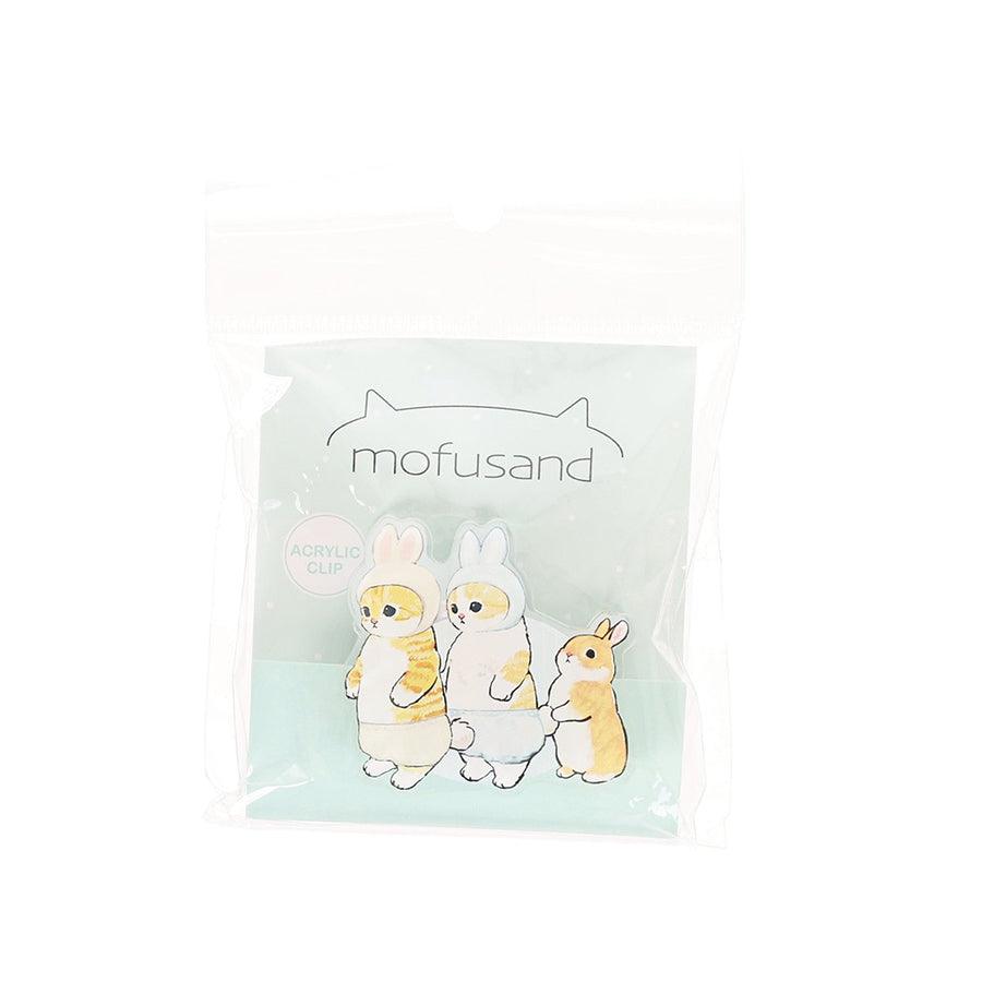 MARIMOCRAFT Mofusand Acrylic Clip - Rabbit (15g) - LOG-ON