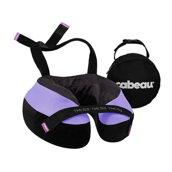 CABEAU Neck Evolution - Black/Lavender - LOG-ON