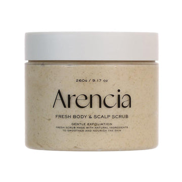 ARENCIA FRESH BODY & SCALP SCRUB GERANIUM & PRIMROSE 260G (260g) - LOG-ON