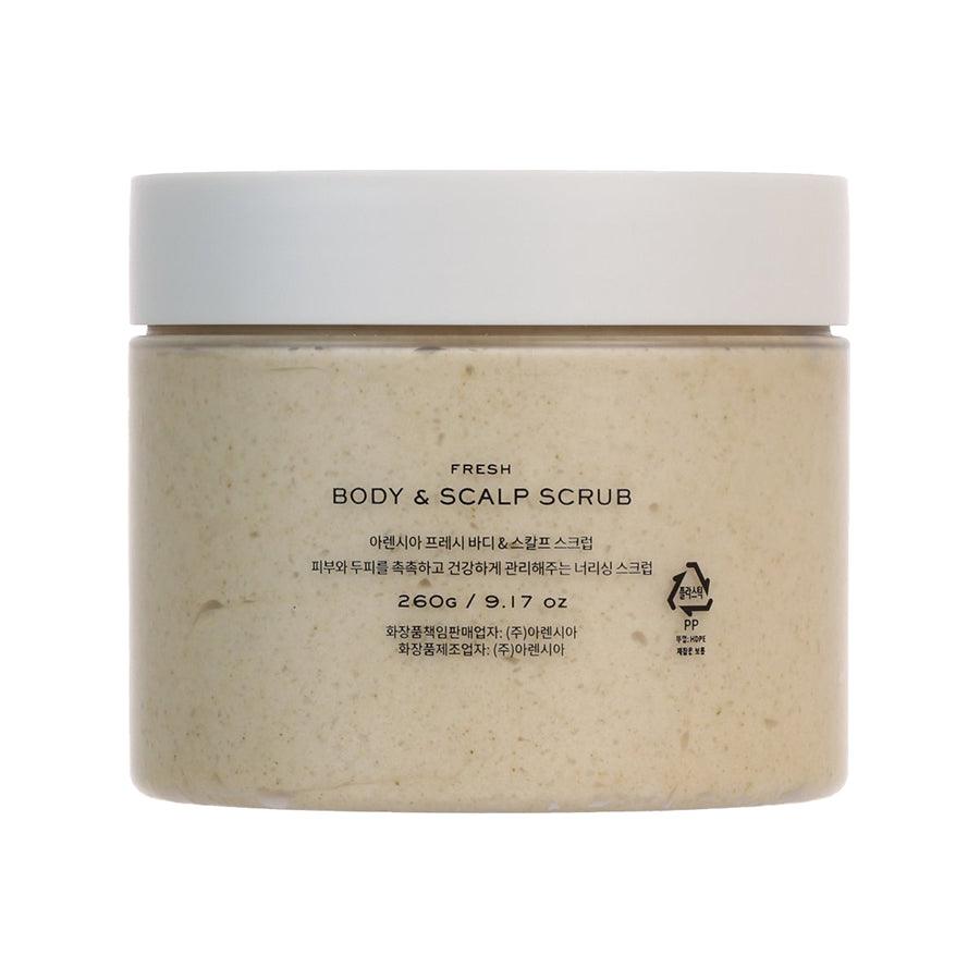 ARENCIA FRESH BODY & SCALP SCRUB GERANIUM & PRIMROSE 260G (260g) - LOG-ON