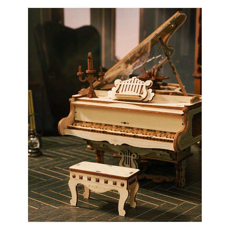 ROBOTIME ROKR Magic Piano Mechanical Music Box - LOG-ON