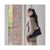 PLEATSMAMA PM23ZUCB010 New Sacoche Bag- Black - LOG-ON