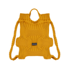 PLEATSMAMA PM22ZWBP010 Bow Backpack-Mustard - LOG-ON