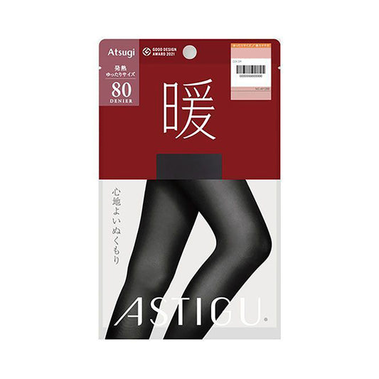 ATSUGI Warm 80D M-L Black  (84g)