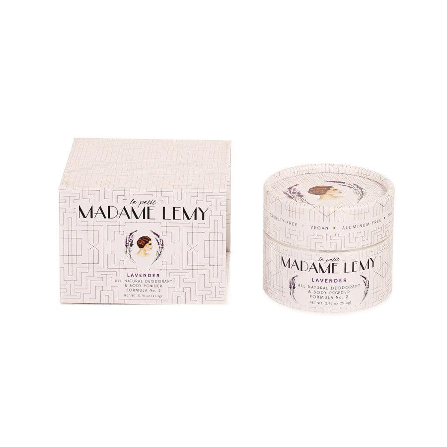 MADAME LEMY Lavendar Body Powder & Deodorant - LOG-ON