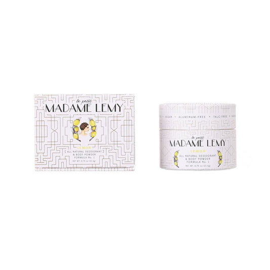 MADAME LEMY Lemon Body Powder & Deodorant - LOG-ON