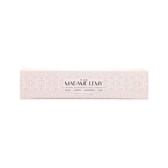 MADAME LEMY Gift Sets Body Powder & Deodorant - LOG-ON