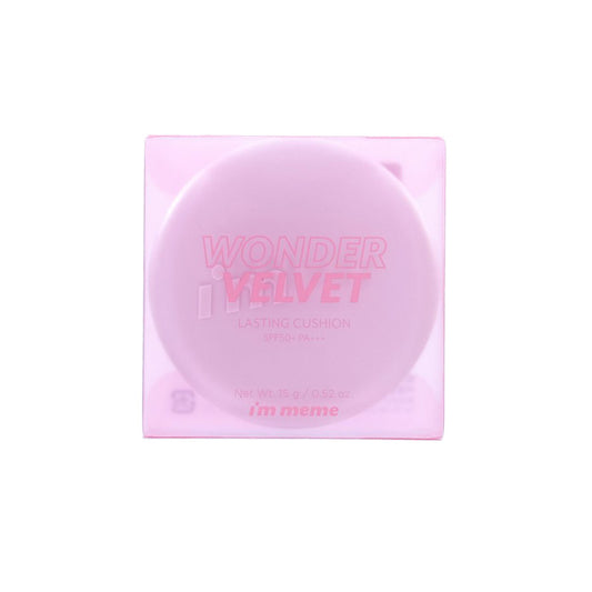 I'M MEME絲絨貼持久氣墊SPF50+,PA+++ 01亮白色 (62g)