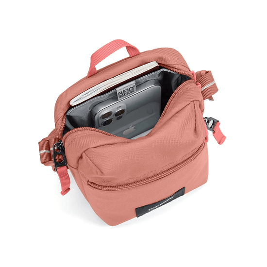 PACSAFE Pacsafe Go Micro Crossbody-Rose - LOG-ON