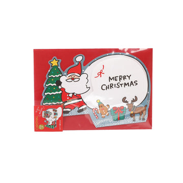 ACTIVE CORP Xmas Card Pop Up - Santa  (20g)