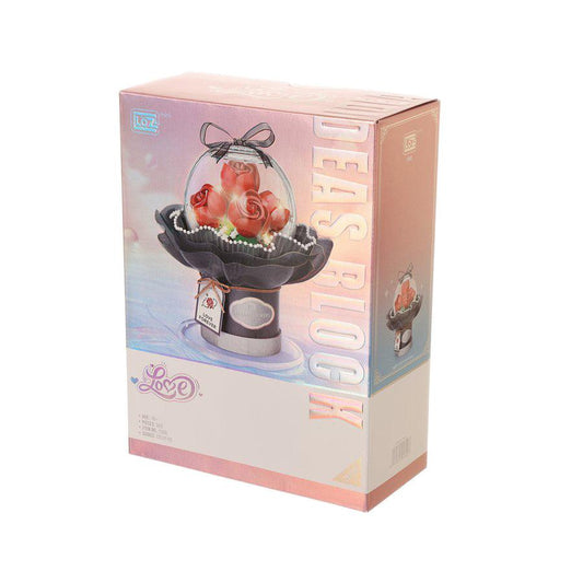 LOZ LOZ Vintage Red Rose (With Light) - LOG-ON