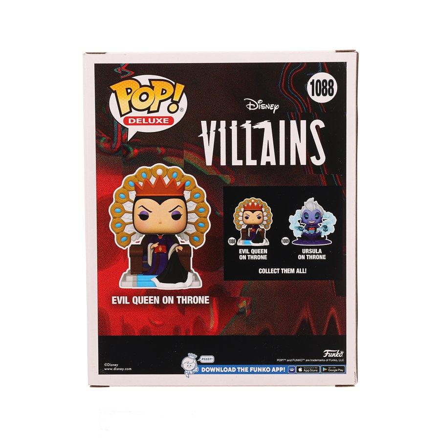 FUNKO POP Deluxe Villains Evil Queen on Throne - LOG-ON