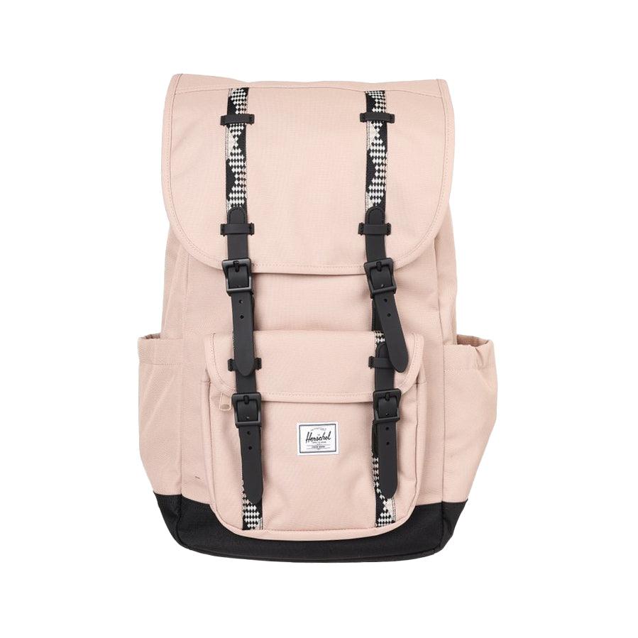 HERSCHEL HSC S423 LITTLE AMERICA BP-L.TAUPE/BLACK - LOG-ON