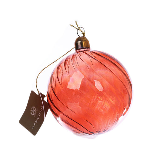 HARMONIER 聖誕裝飾 8CM 1件 - 彩光 紅  (40g)