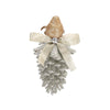 HARMONIER XMAS MINI ORNAMENT 17CM 1PC - PINE CONE GOLD / SILVER (30g) - LOG-ON